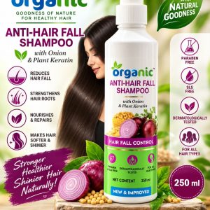 Organic Anti Hail Fall Shampoo - 250ML
